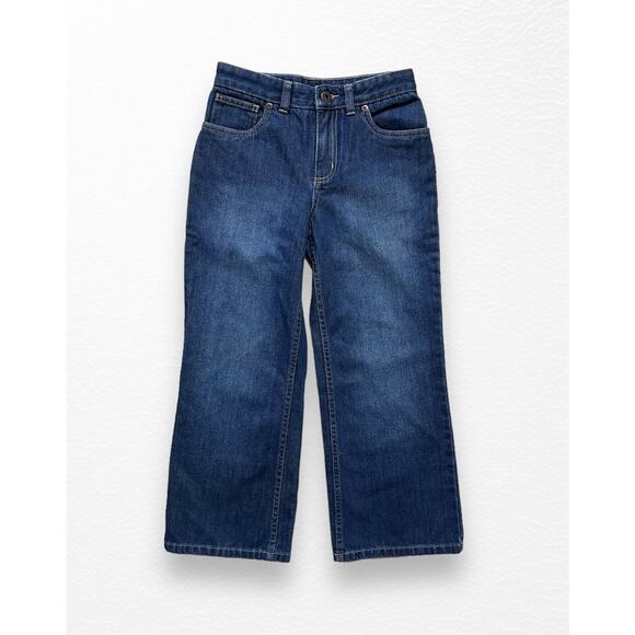 NWT LL Bean Girls' Wide Leg Jeans, Size 8 - Picture 6 of 8